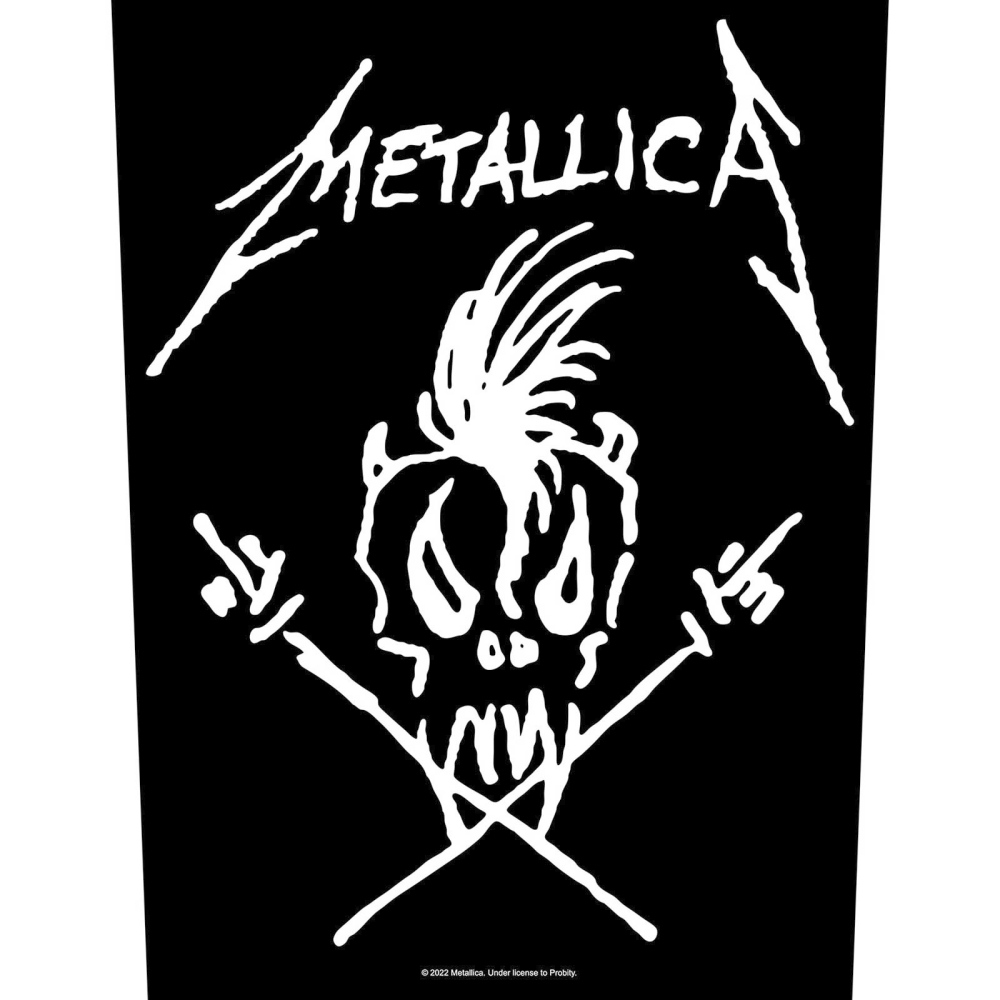 Metallica - Scary Guy Rugpatch - Zwart